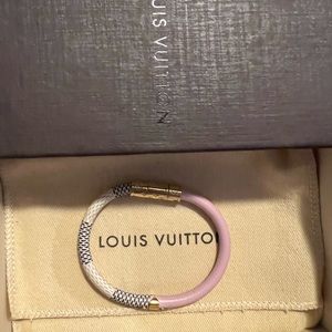 Louis Vuitton pink bracelet